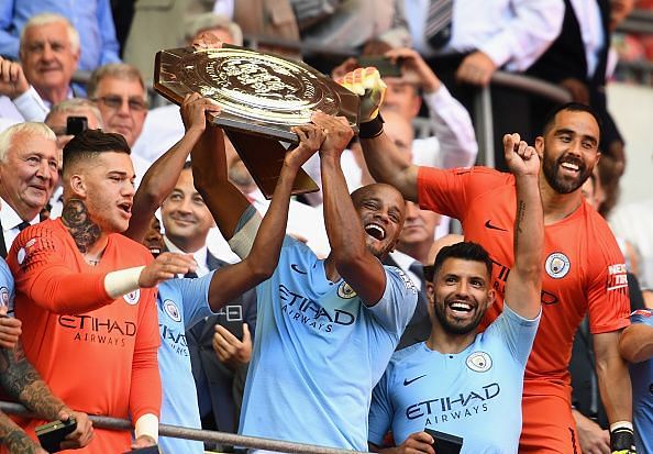 Manchester City won last year's Community Shield.